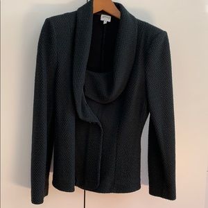 Armani scoop neck jacket